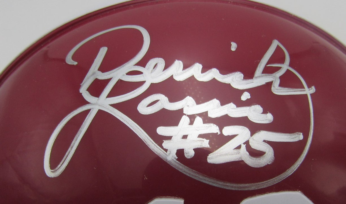 Derrick Lassic Signed/Autographed Alabama Mini Football Helmet JSA 213507