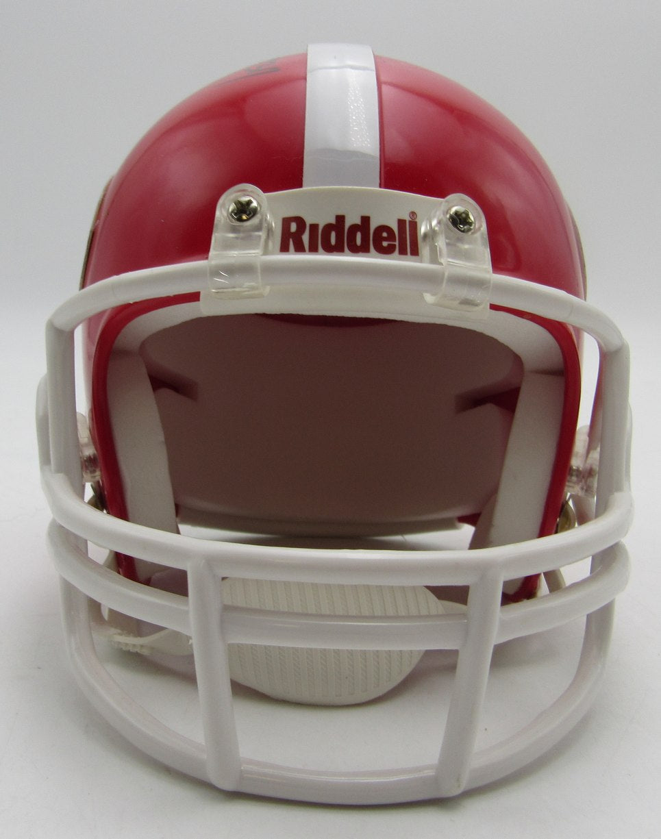 Herschel Walker Signed/Inscribed Georgia Red Mini Football Helmet JSA 213508