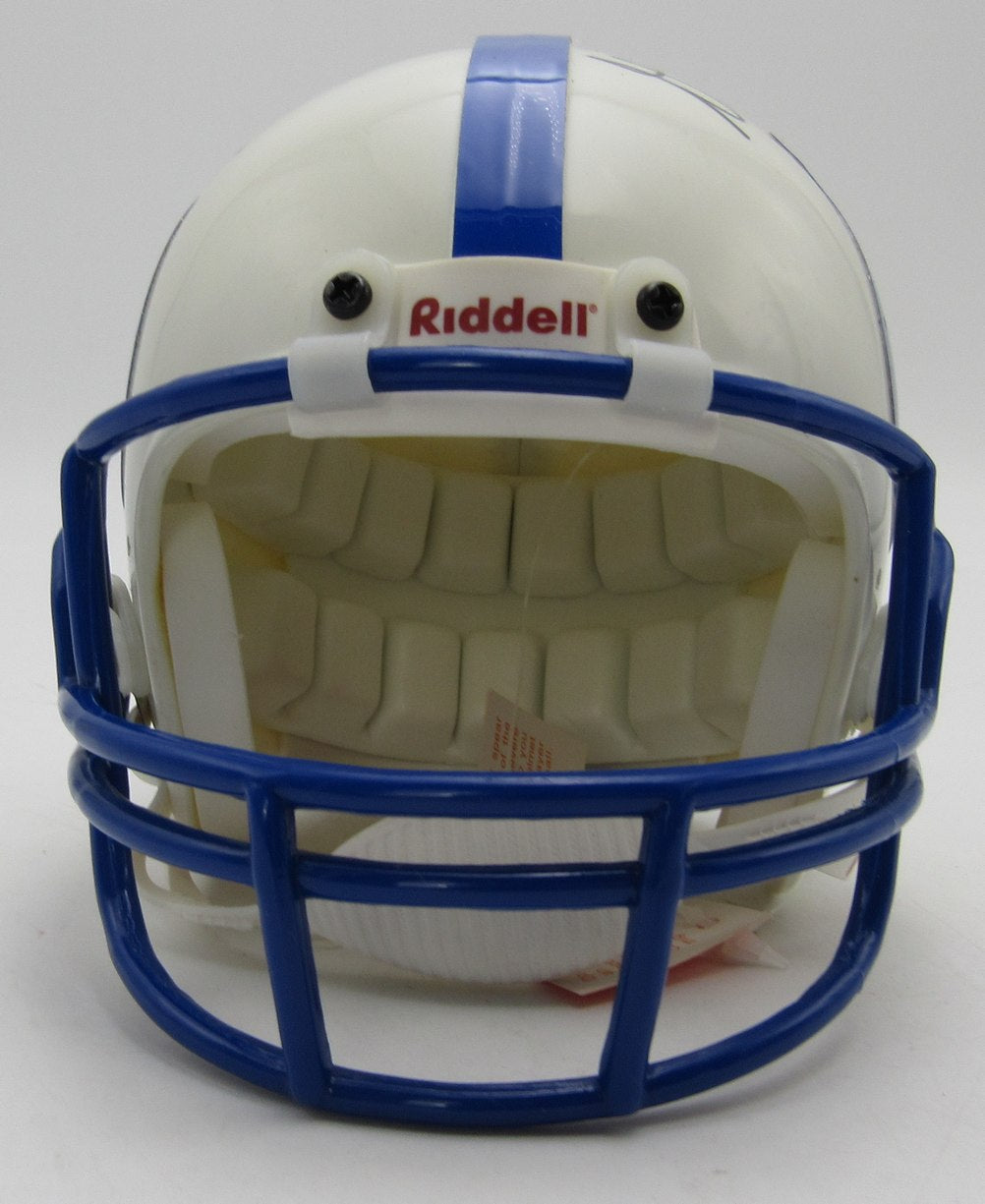 Gino Marchetti HOF Signed/Inscribed Colts Mini Football Helmet JSA 213517