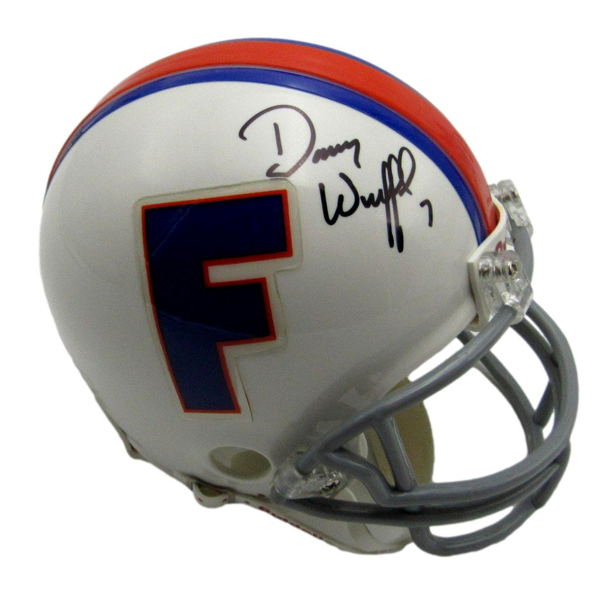 Danny Wuerffel Signed/Autographed Florida Gators Mini Football Helmet JSA 213525