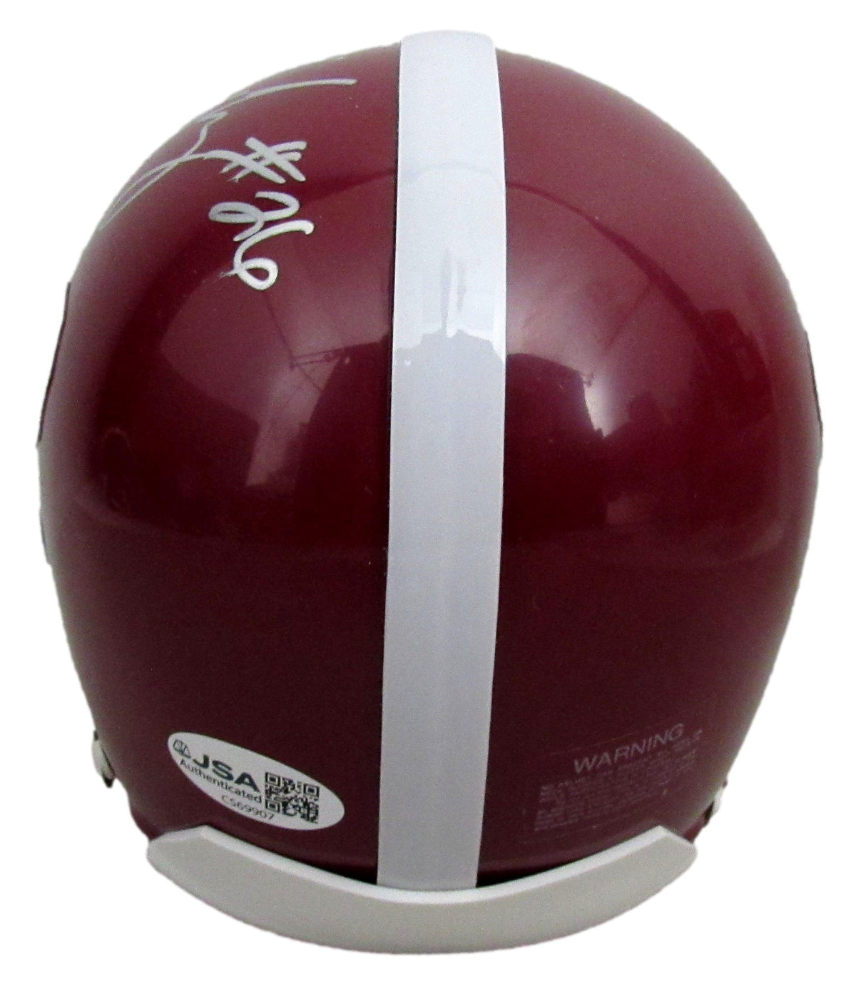 Bobby Humphrey Signed/Autographed Alabama Mini Football Helmet JSA 213077