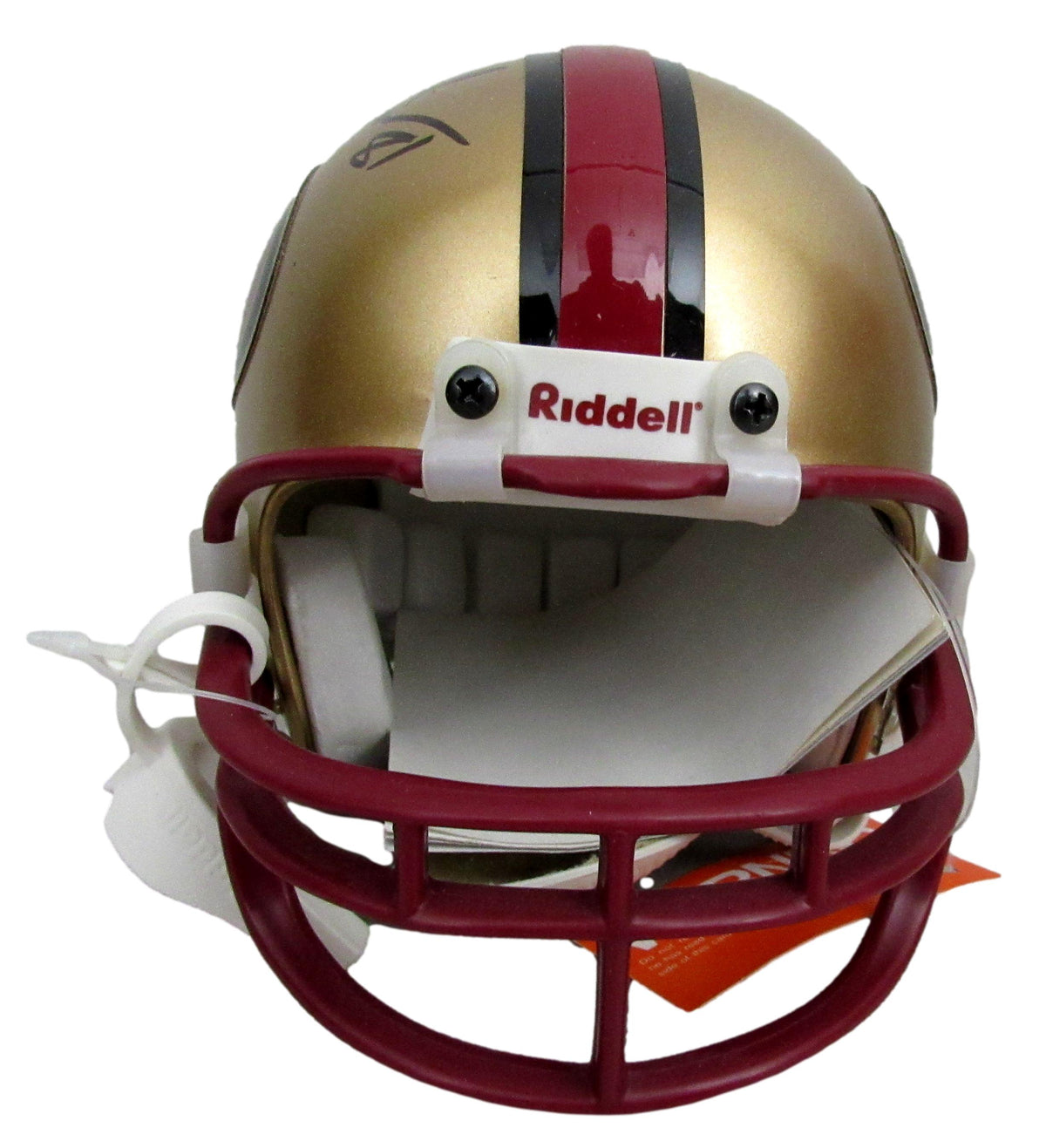 Terrell Owens Signed/Autographed 49ers Mini Football Helmet JSA 213078