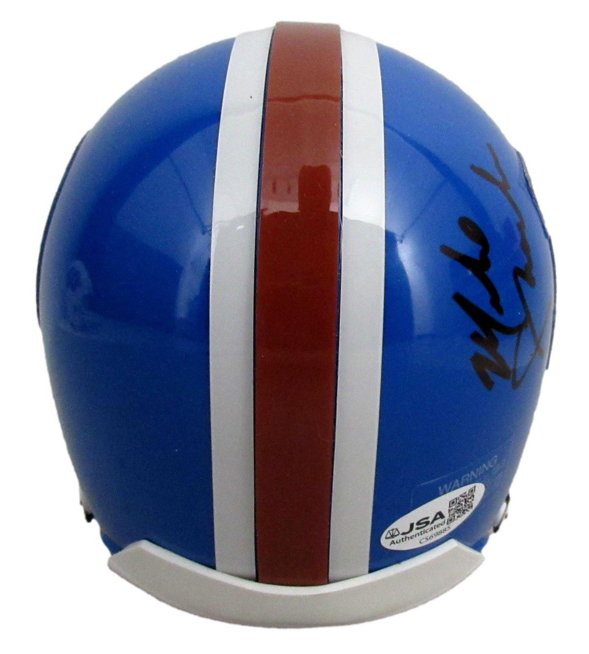 Mike Shanahan Signed/Auto Denver Broncos Mini Football Helmet JSA 213086
