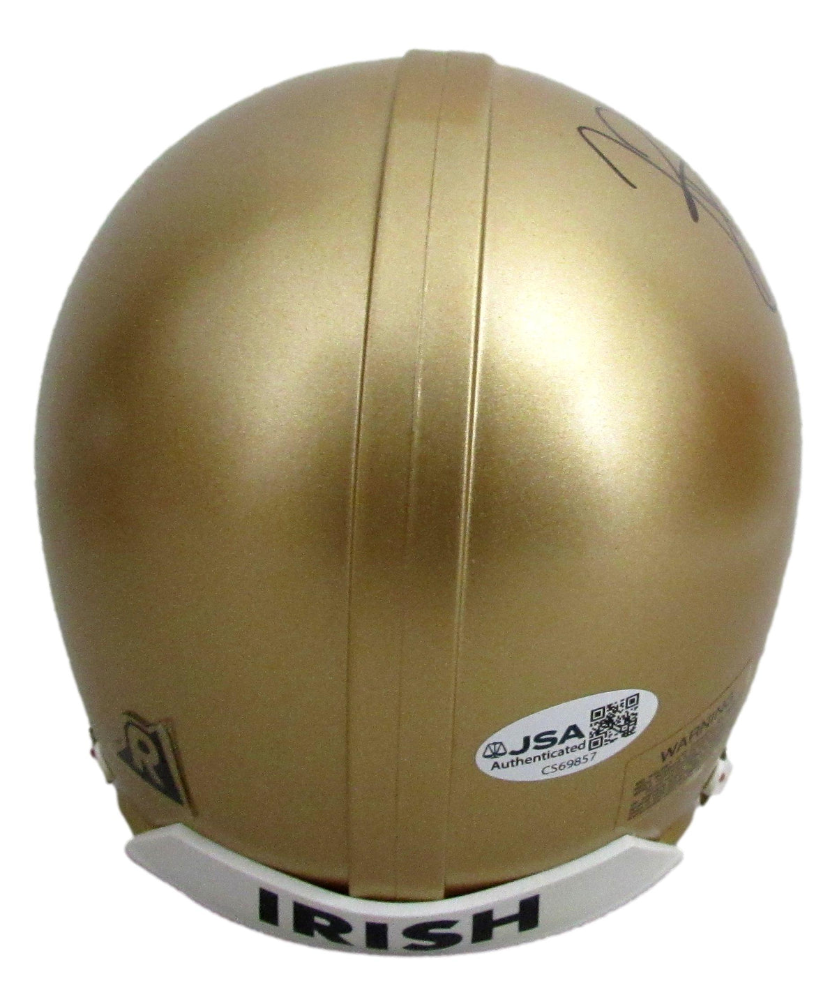 Tim Brown Signed/Autographed Notre Dame Mini Football Helmet JSA 213092