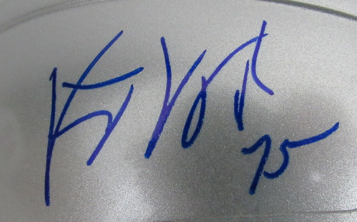 Vince Wilfork Signed/Autographed Patriots Mini Football Helmet JSA 213094