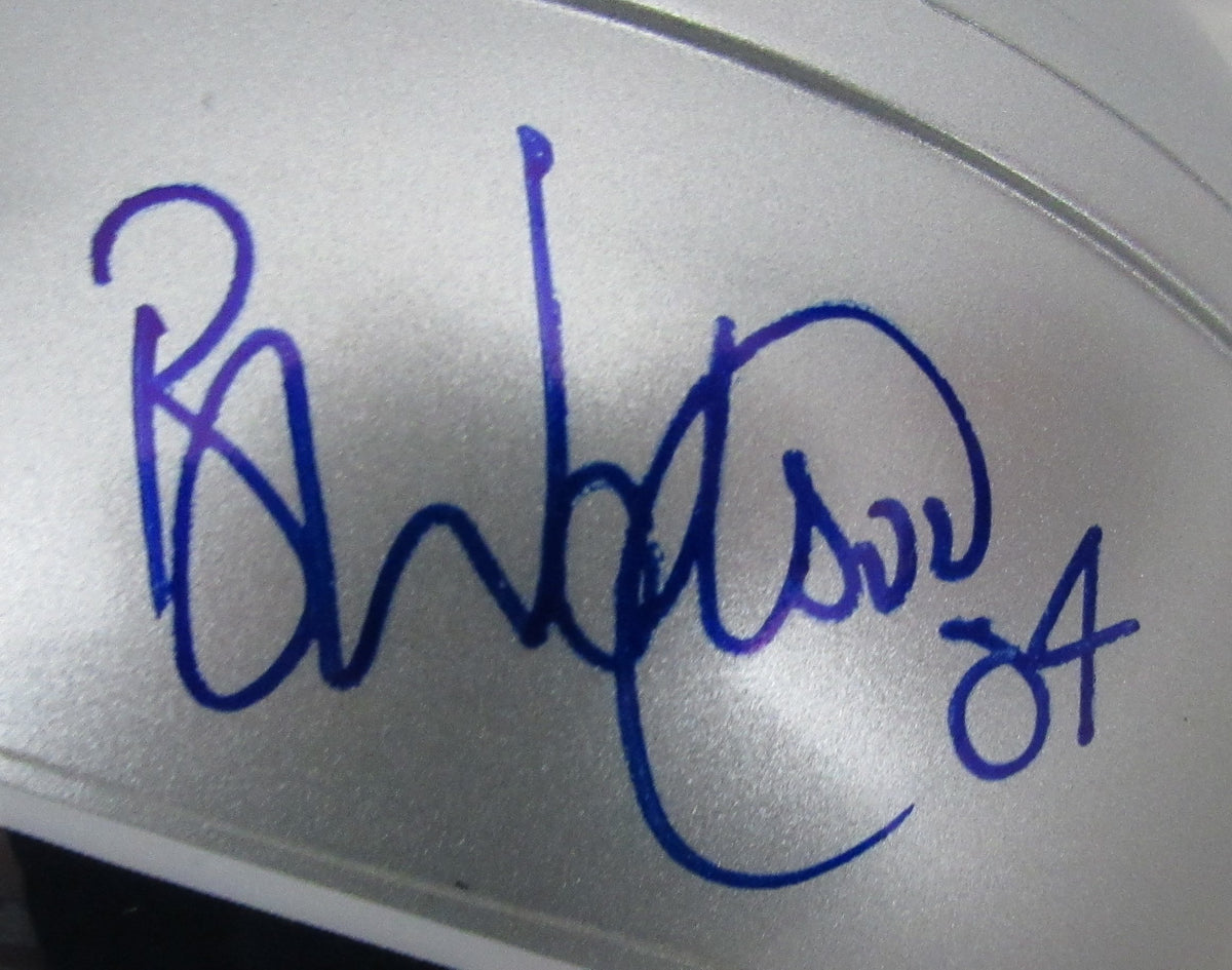 Vince Wilfork Signed/Autographed Patriots Mini Football Helmet JSA 213094