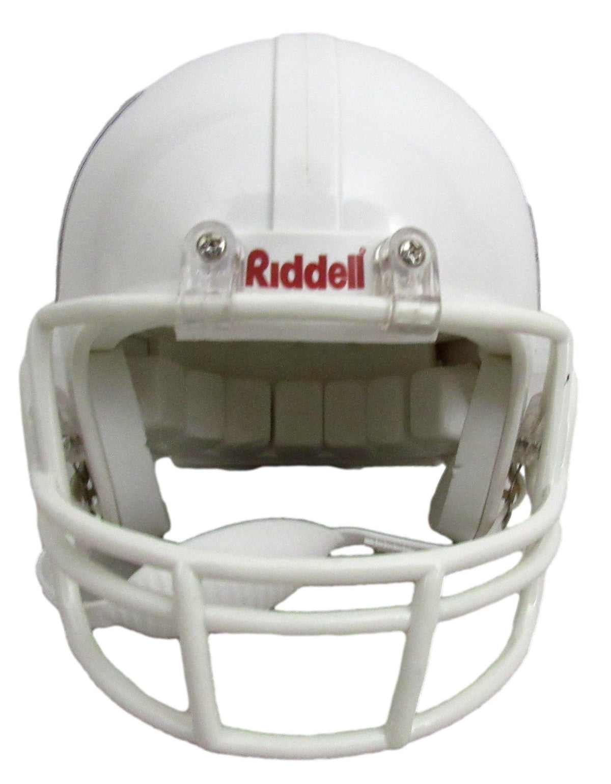 Chris Berman Signed/Inscribed White NFL Logo Mini Football Helmet JSA 213095