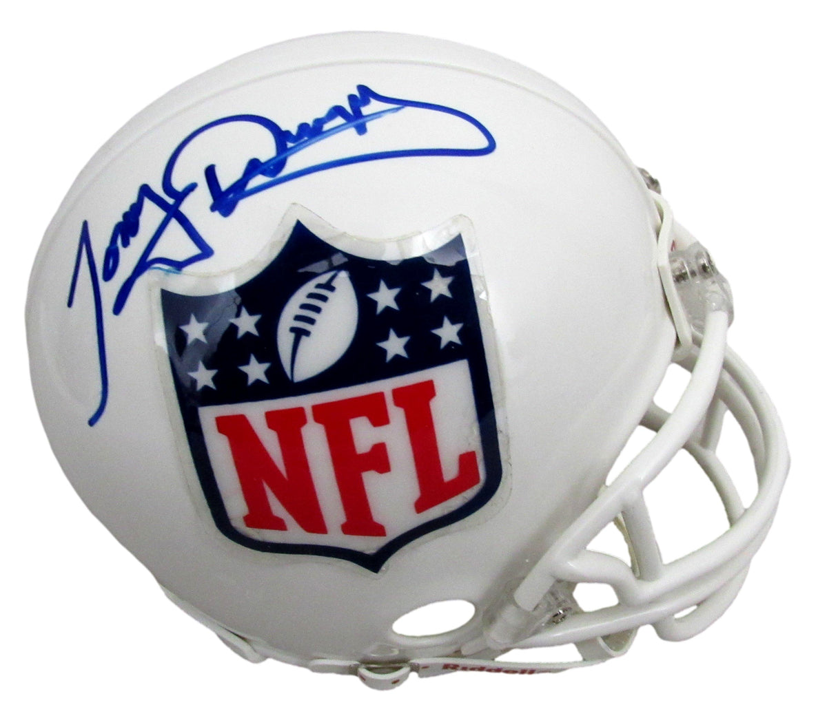 Tony Dungy HOF Signed/Autographed NFL Logo Mini Football Helmet JSA 213098