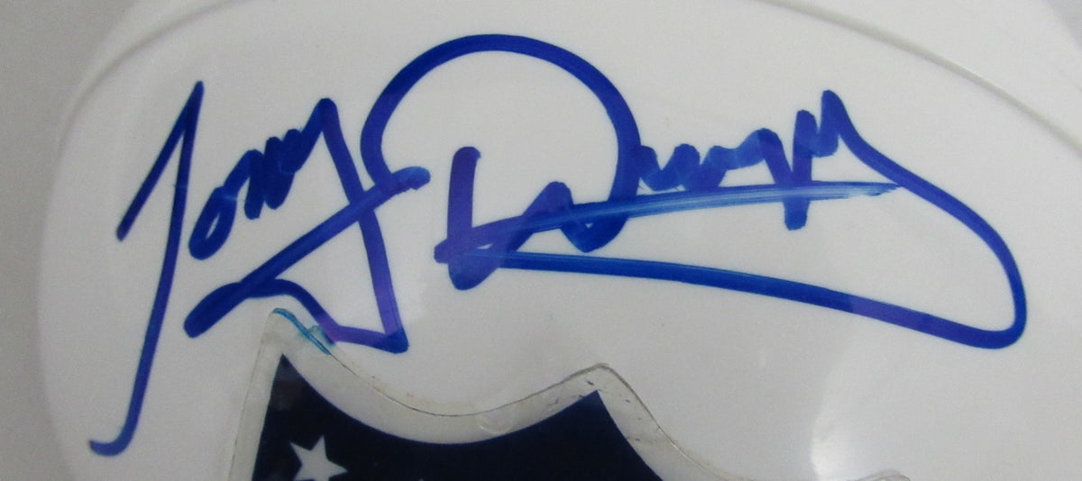 Tony Dungy HOF Signed/Autographed NFL Logo Mini Football Helmet JSA 213098