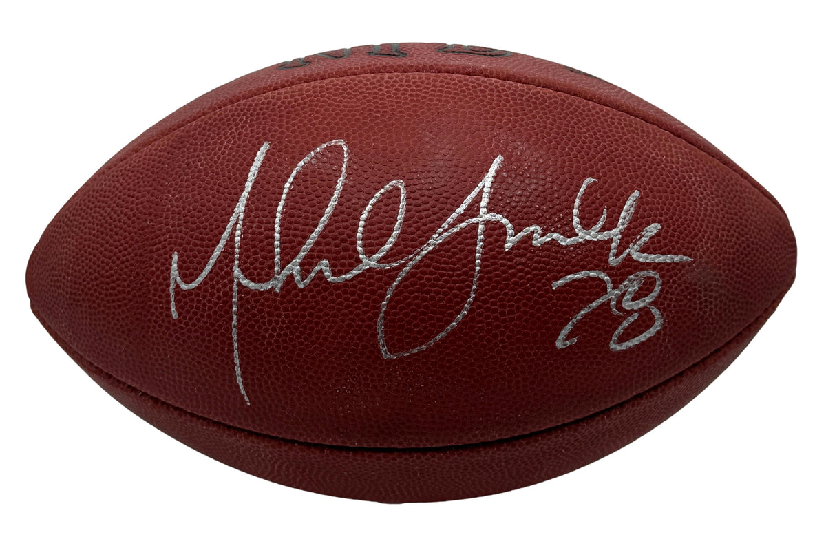 Marshall Faulk HOF Signed Official Wilson NFL Football Rams JSA 214077