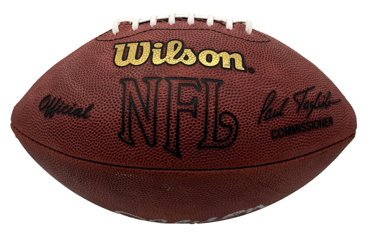 Deacon Jones HOF Signed Official Wilson NFL Football Rams JSA 214078