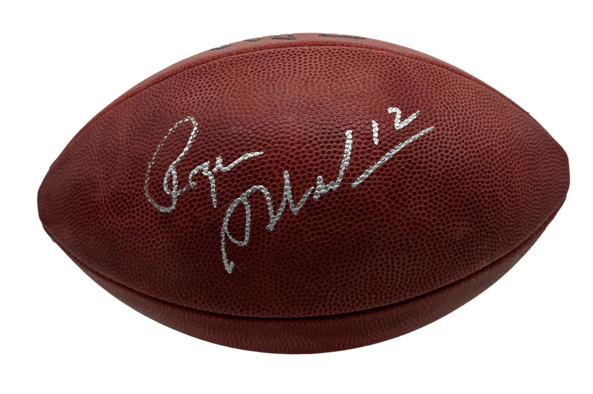 Roger Staubach HOF Signed Official Wilson NFL Football Cowboys JSA 214081