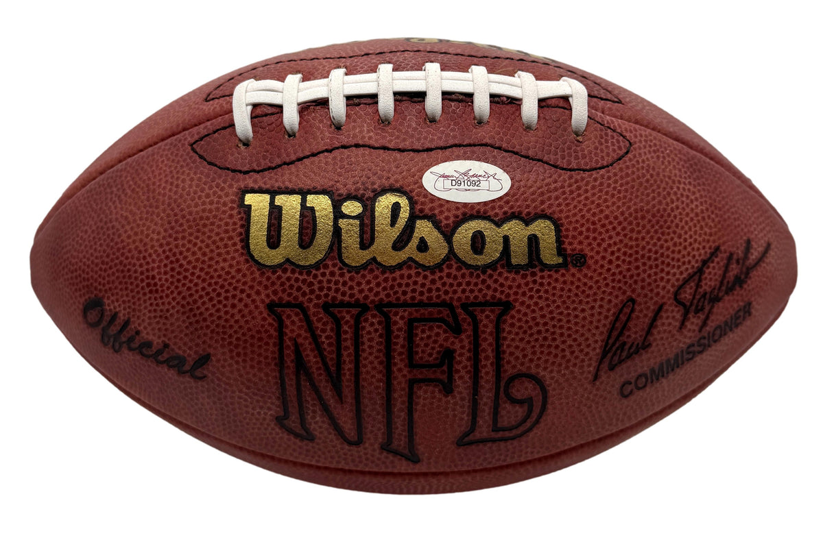 Roger Staubach HOF Signed Official Wilson NFL Football Cowboys JSA 214081