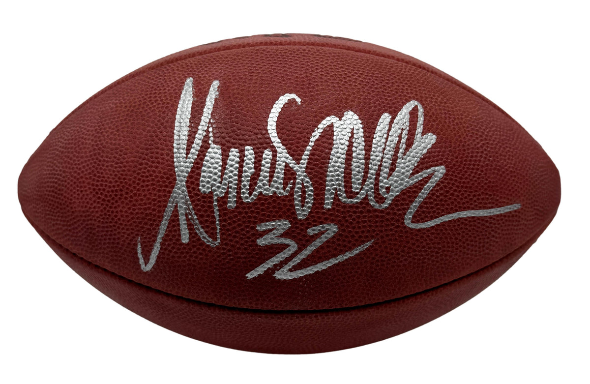 Marcus Allen HOF Signed Official Wilson NFL Football Raiders JSA 214083