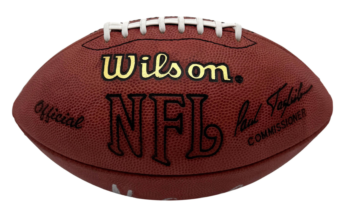 Marcus Allen HOF Signed Official Wilson NFL Football Raiders JSA 214083
