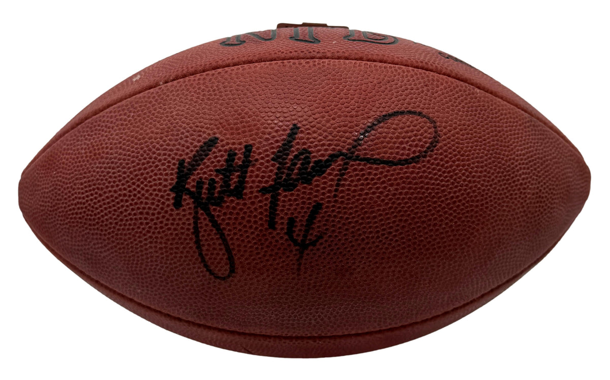 Brett Favre HOF Signed Official Wilson NFL Football Packers JSA 214084