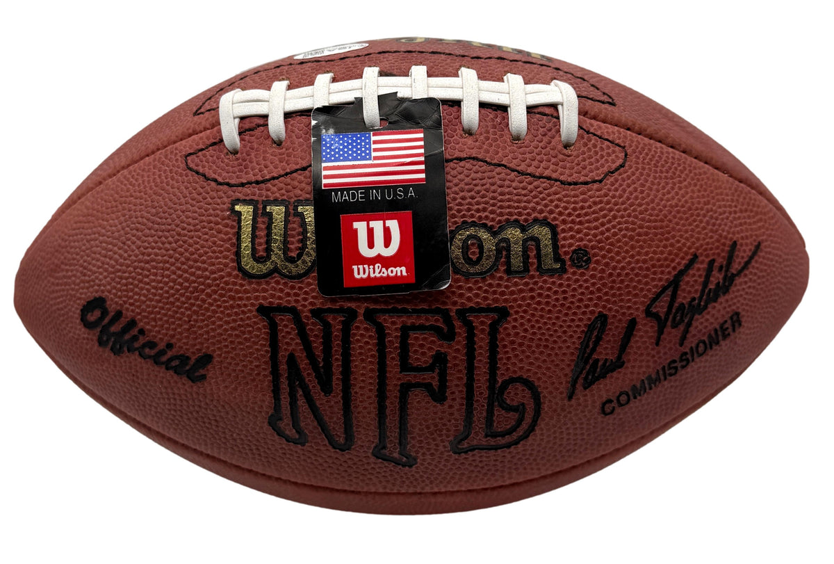 Joe Montana HOF Signed Official Wilson NFL Football 49ers JSA 214085