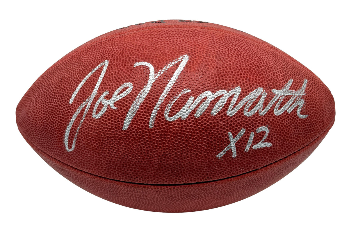 Joe Namath HOF Signed Official Wilson NFL Football Jets JSA 214087
