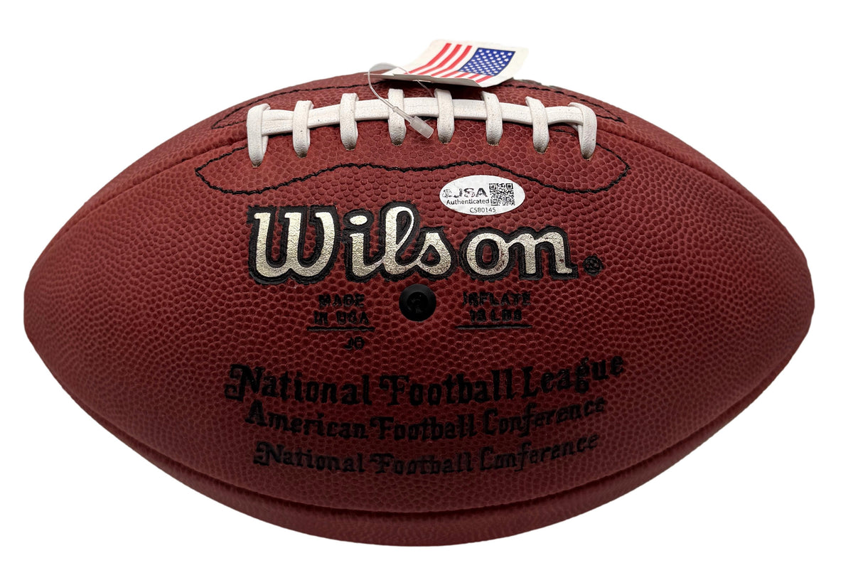 Joe Namath HOF Signed Official Wilson NFL Football Jets JSA 214087