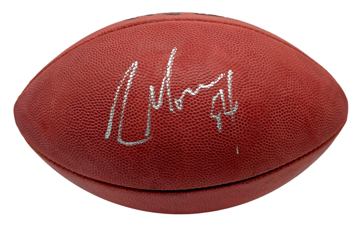 Randy Moss HOF Signed Official Wilson NFL Football Vikings JSA 214088
