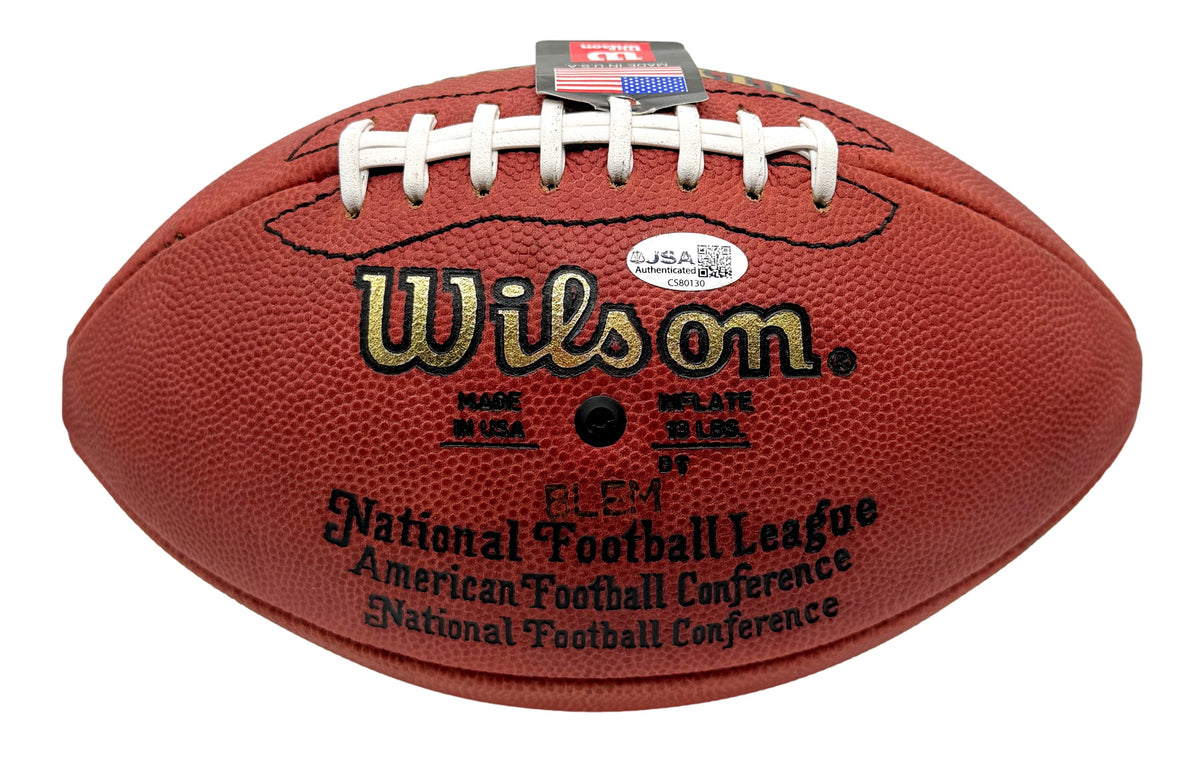 Eric Dickerson HOF Signed Official Wilson NFL Football Rams JSA 214089