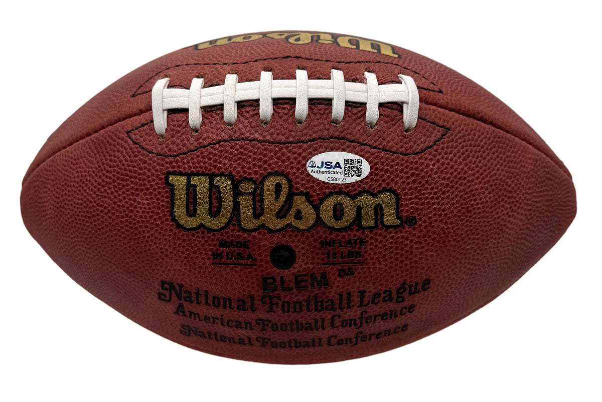 Doug Flutie Signed Official Wilson NFL Football Bills JSA 214090