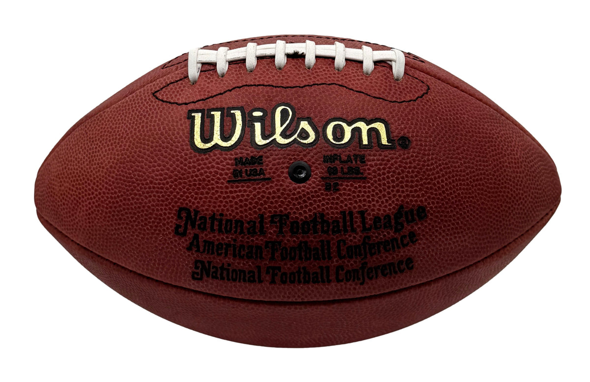 Walter Payton HOF Signed Official Wilson NFL Football Bears Steiner 214092