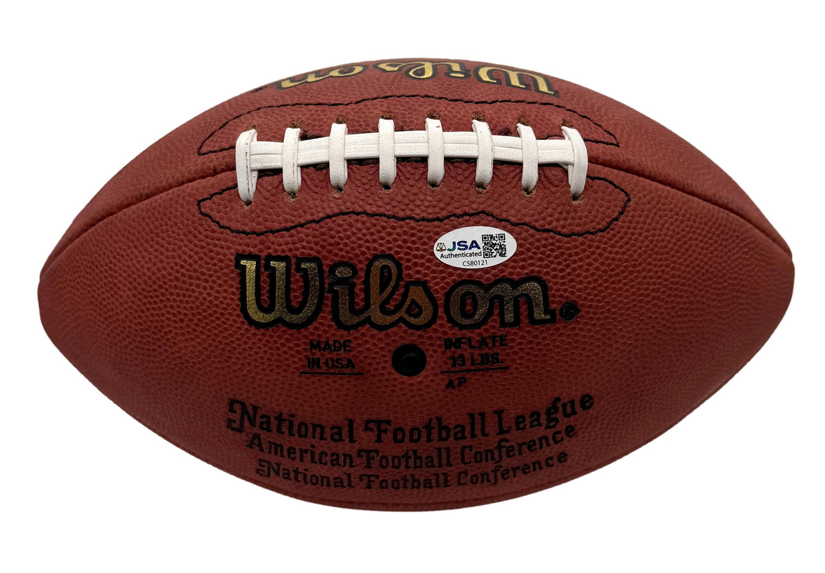 John Elway HOF Signed Official Wilson NFL Football Broncos JSA 214093