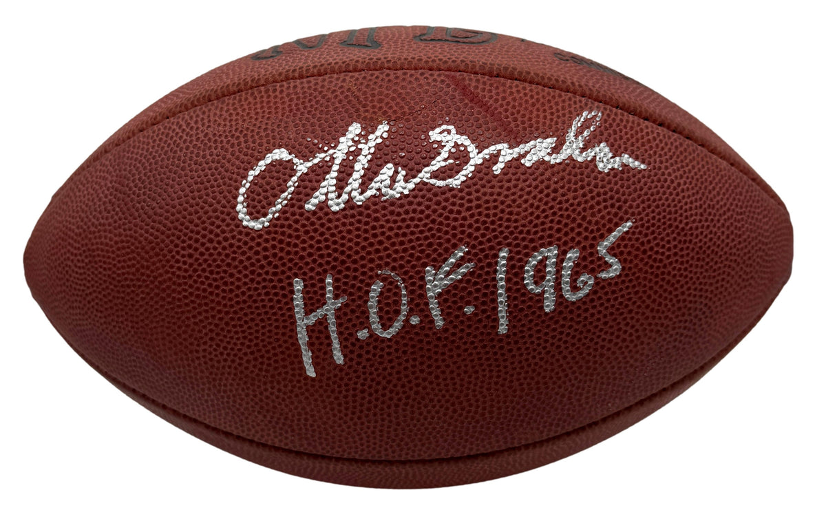 Otto Graham HOF Signed Official Wilson NFL Football Browns JSA 214096