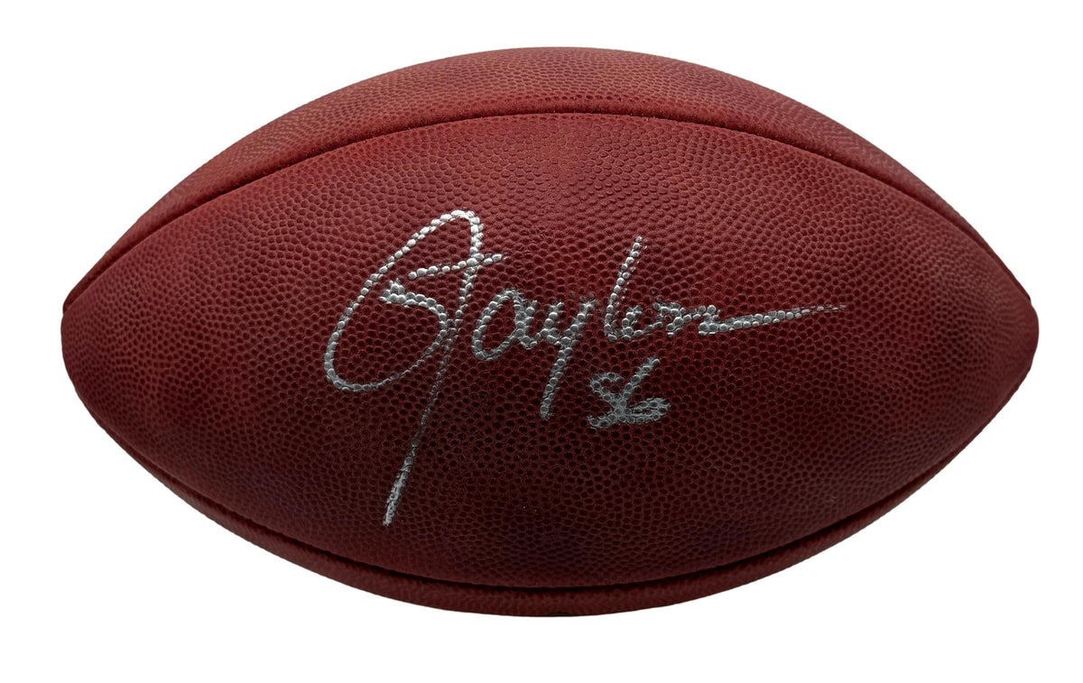 Lawrence Taylor HOF Signed Official Wilson NFL Football Giants JSA 214098