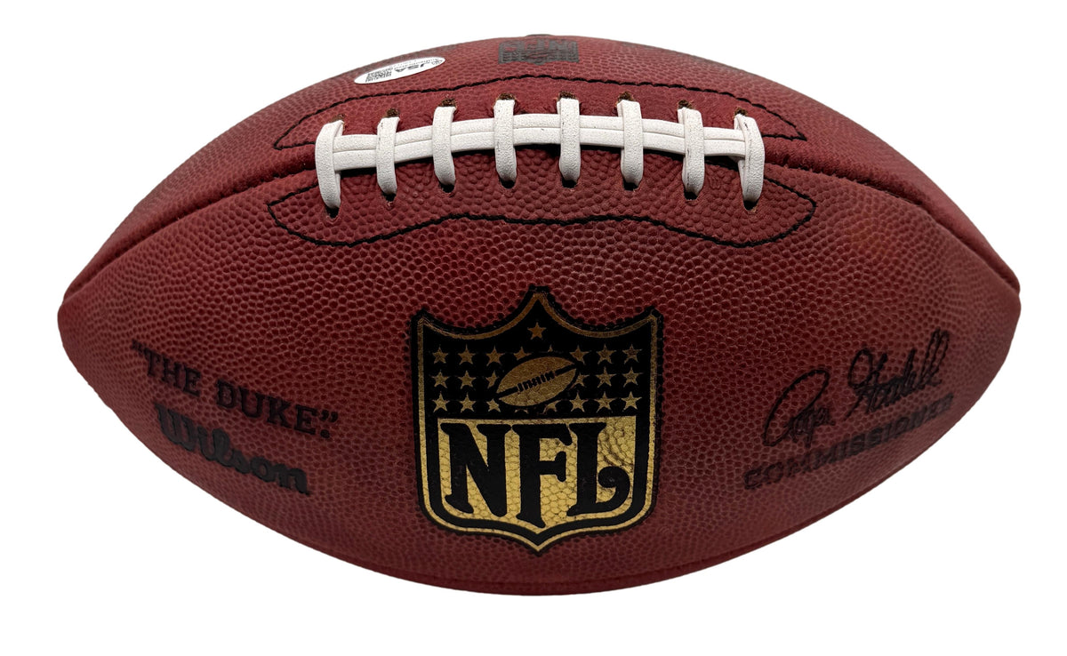Lawrence Taylor HOF Signed Official Wilson NFL Football Giants JSA 214098