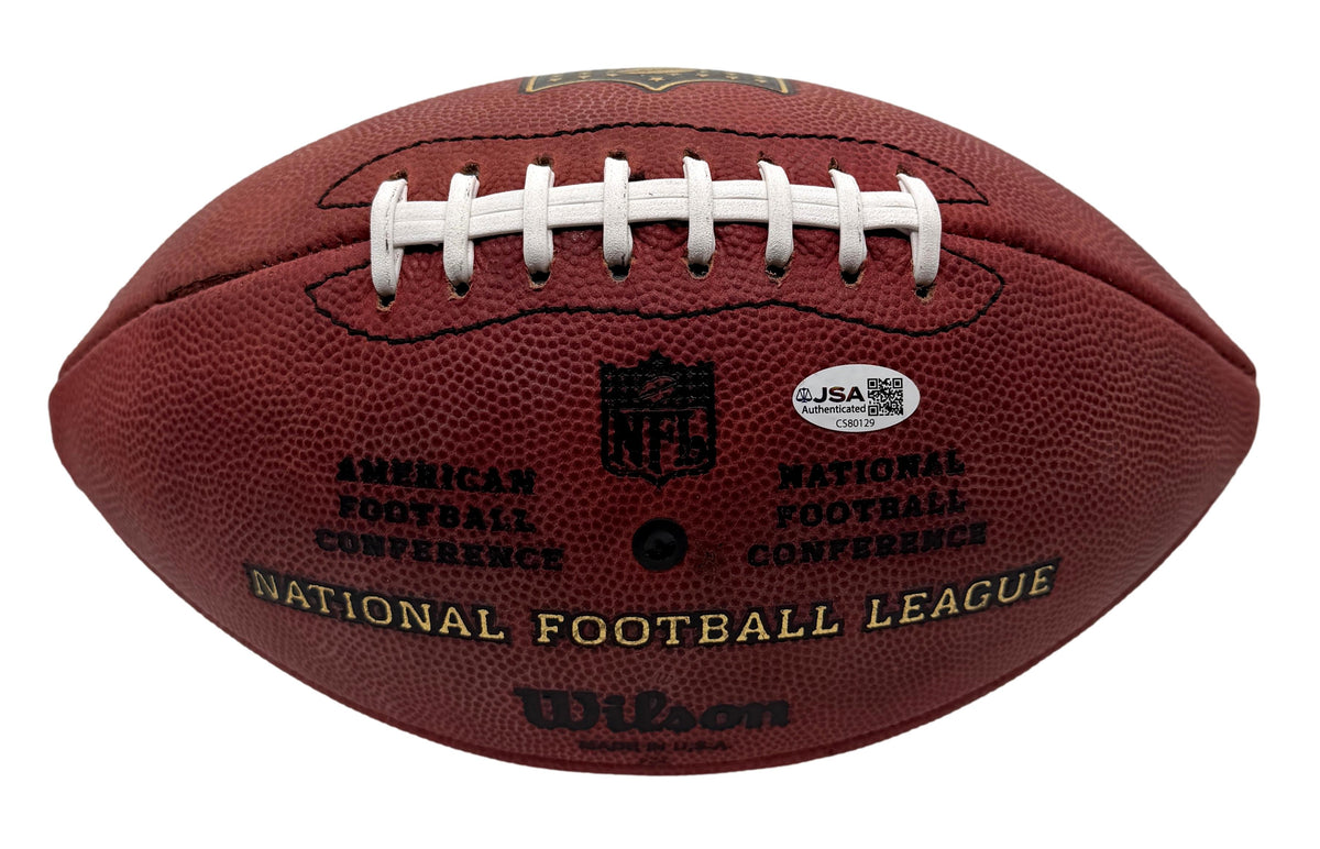 Lawrence Taylor HOF Signed Official Wilson NFL Football Giants JSA 214098