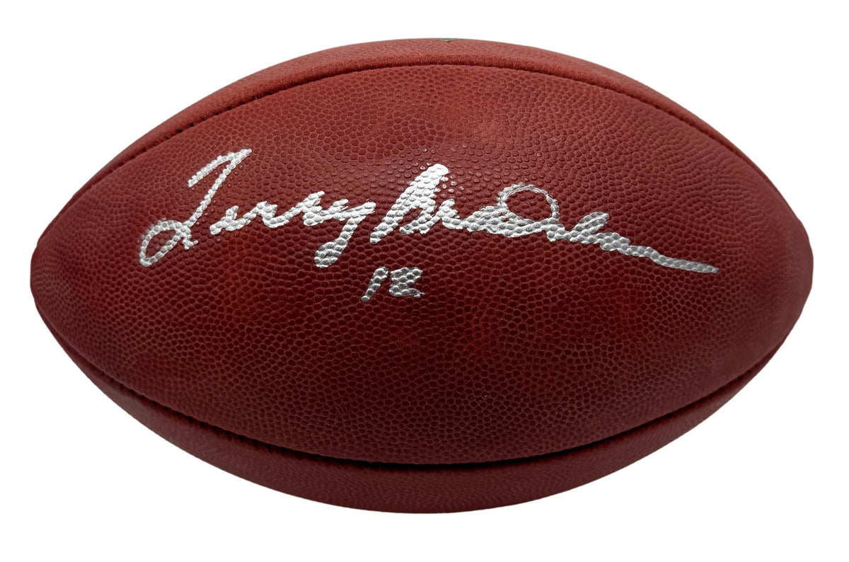 Terry Bradshaw HOF Signed Official Wilson NFL Football Steelers JSA 214100