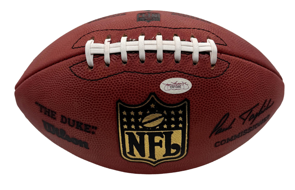 Terry Bradshaw HOF Signed Official Wilson NFL Football Steelers JSA 214100