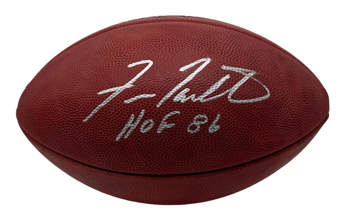 Fran Tarkenton HOF Signed Official Wilson NFL Football Vikings JSA 214102