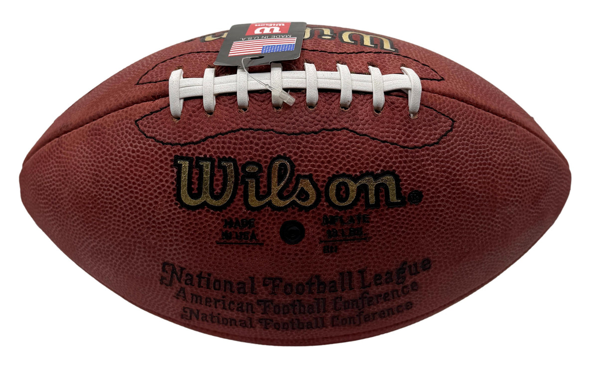 Jim Brown HOF Signed Official Wilson NFL Football Browns JSA 214103