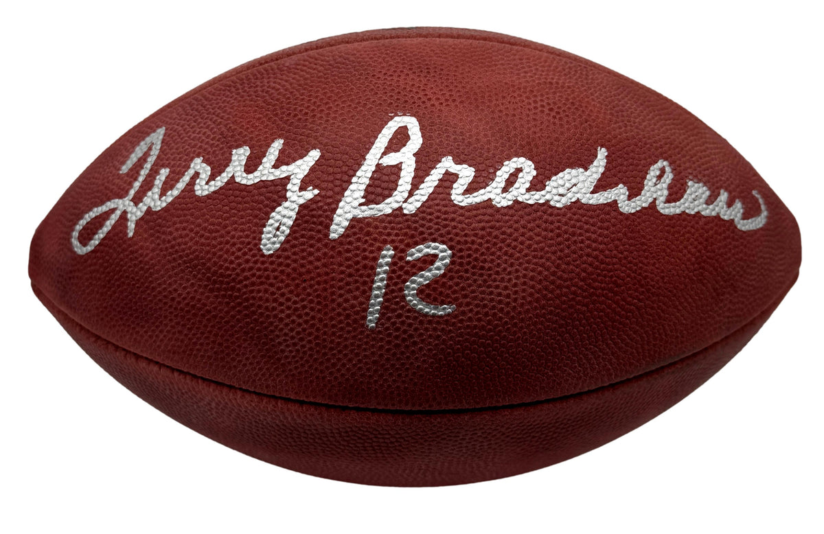 Terry Bradshaw HOF Signed Official Wilson NFL Football Steelers JSA 214105