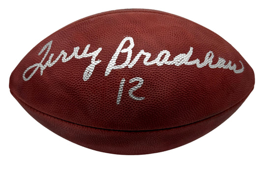 Terry Bradshaw HOF Signed Official Wilson NFL Football Steelers JSA 214105