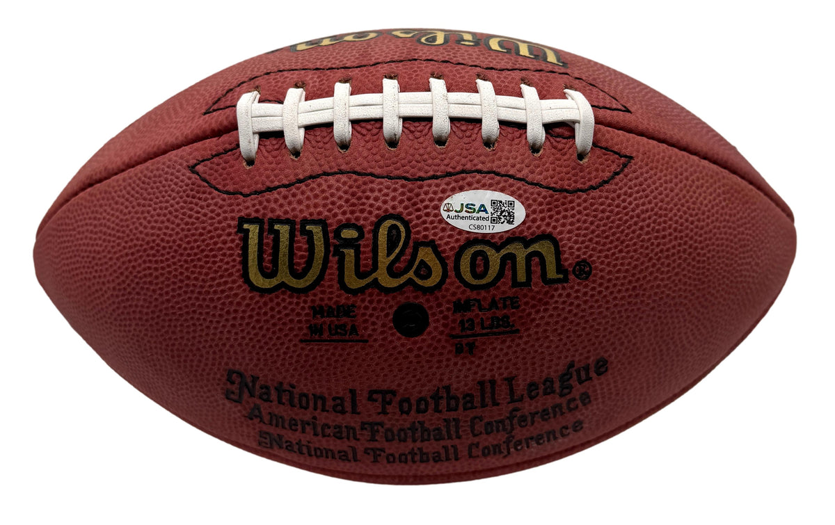 Gale Sayers HOF Signed Official Wilson NFL Football Bears JSA 214106