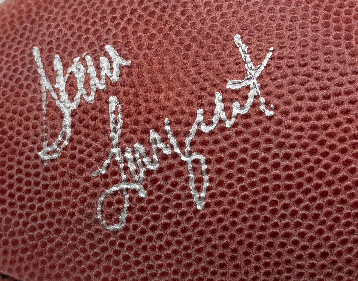 Steve Largent HOF Signed Official Wilson NFL Football Seahawks JSA 214107