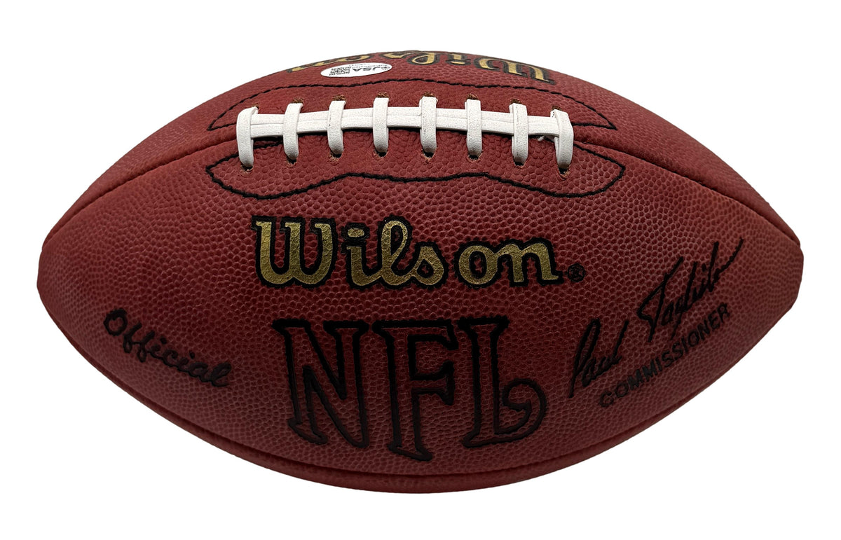 Dan Marino HOF Signed Official Wilson NFL Football Dolphins JSA 214108