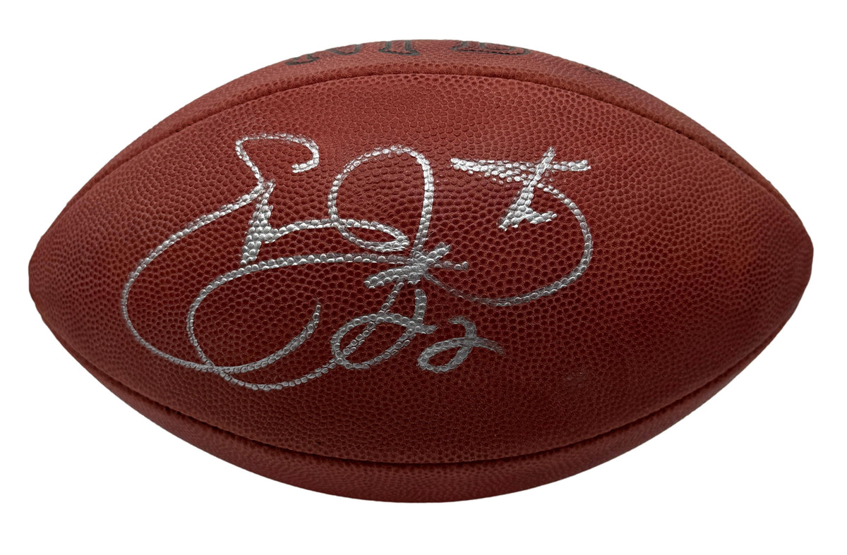 Emmitt Smith HOF Signed Official Wilson NFL Football Cowboys JSA 214109