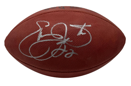 Emmitt Smith HOF Signed Official Wilson NFL Football Cowboys JSA 214109
