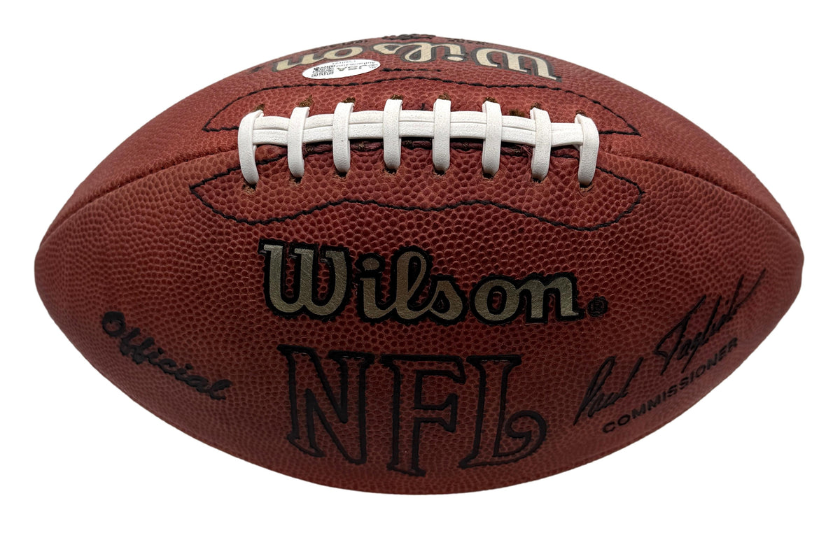Lawrence Taylor HOF Signed Official Wilson NFL Football Giants JSA 214110