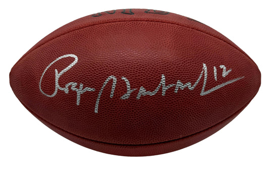 Roger Staubach HOF Signed Official Wilson NFL Football Cowboys JSA 214111