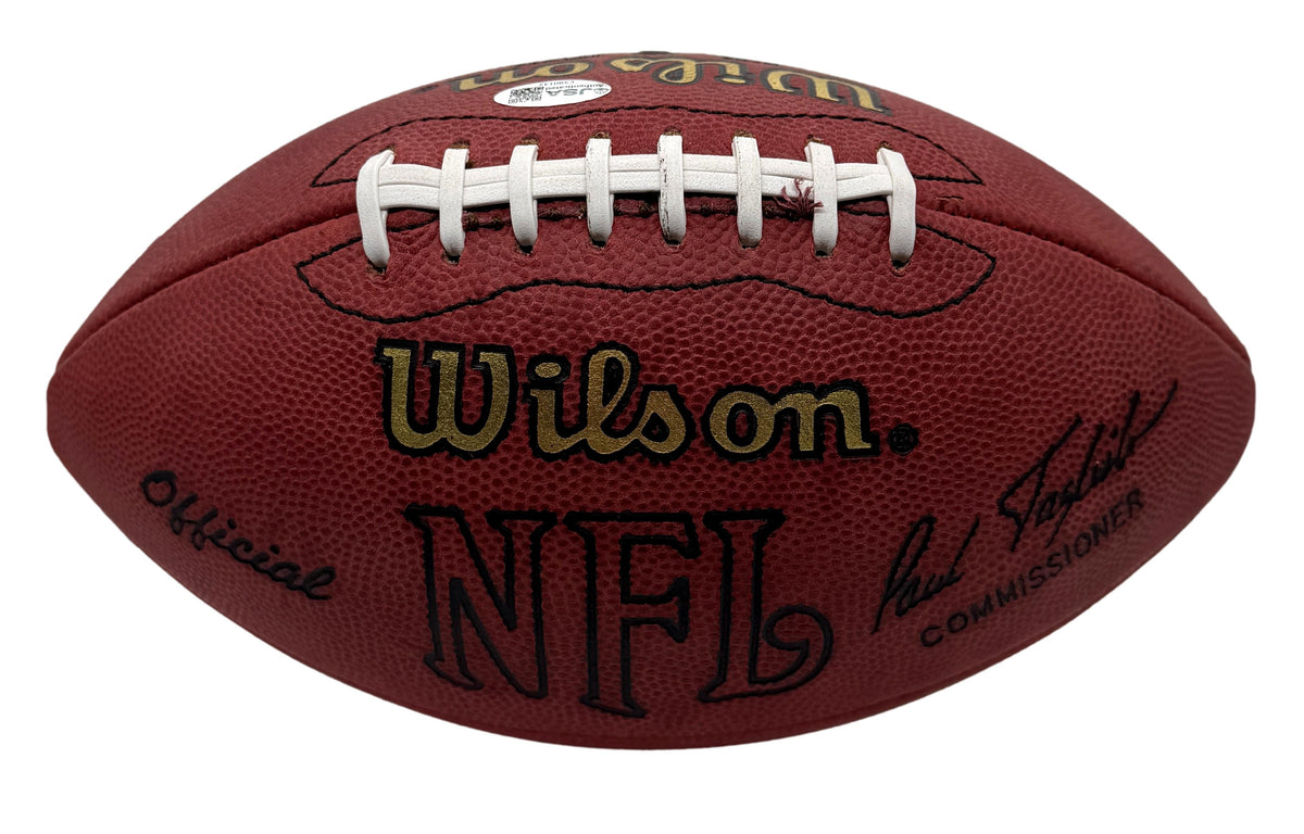 Roger Staubach HOF Signed Official Wilson NFL Football Cowboys JSA 214111