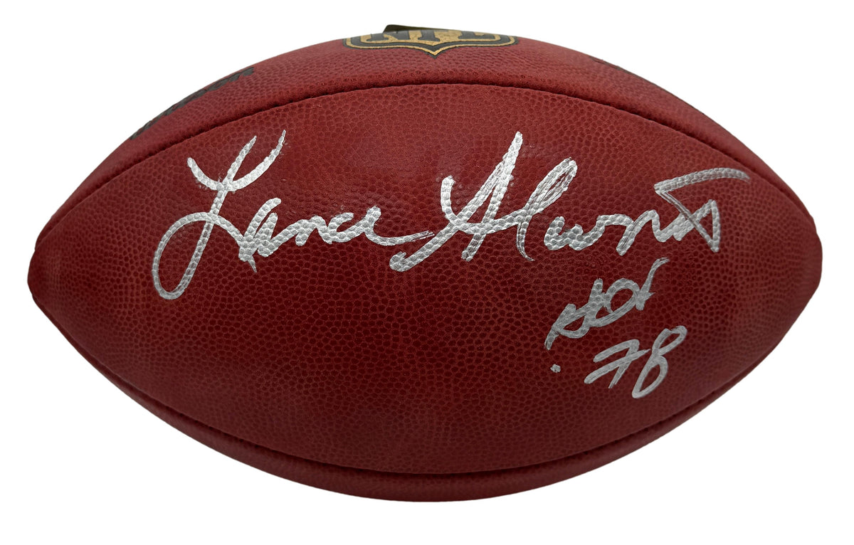 Lance Alworth HOF Signed Official Wilson NFL Football Chargers JSA 214112