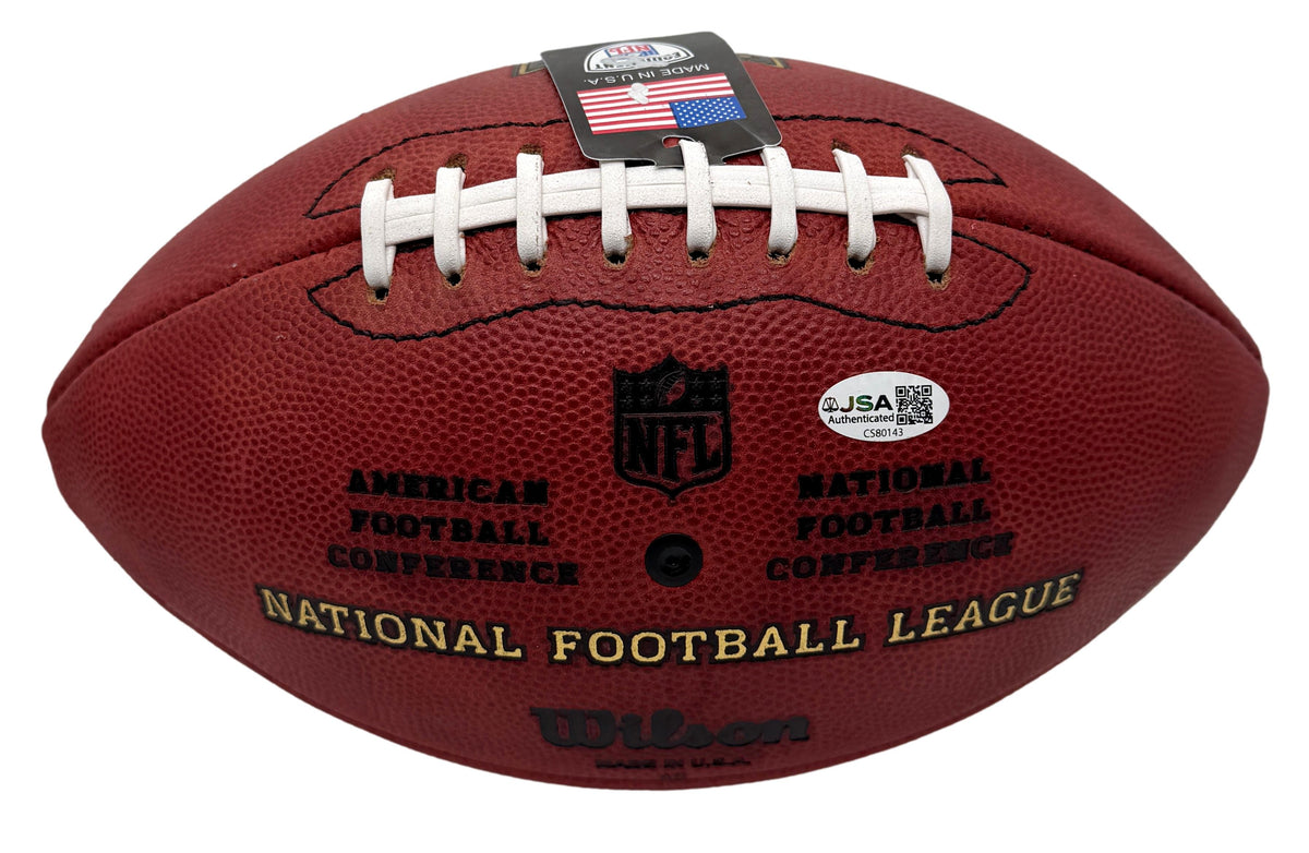 Lance Alworth HOF Signed Official Wilson NFL Football Chargers JSA 214112