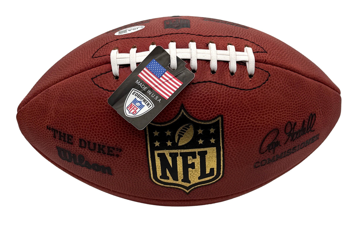 Brett Favre HOF Signed Official Wilson NFL Football Packers JSA 214113