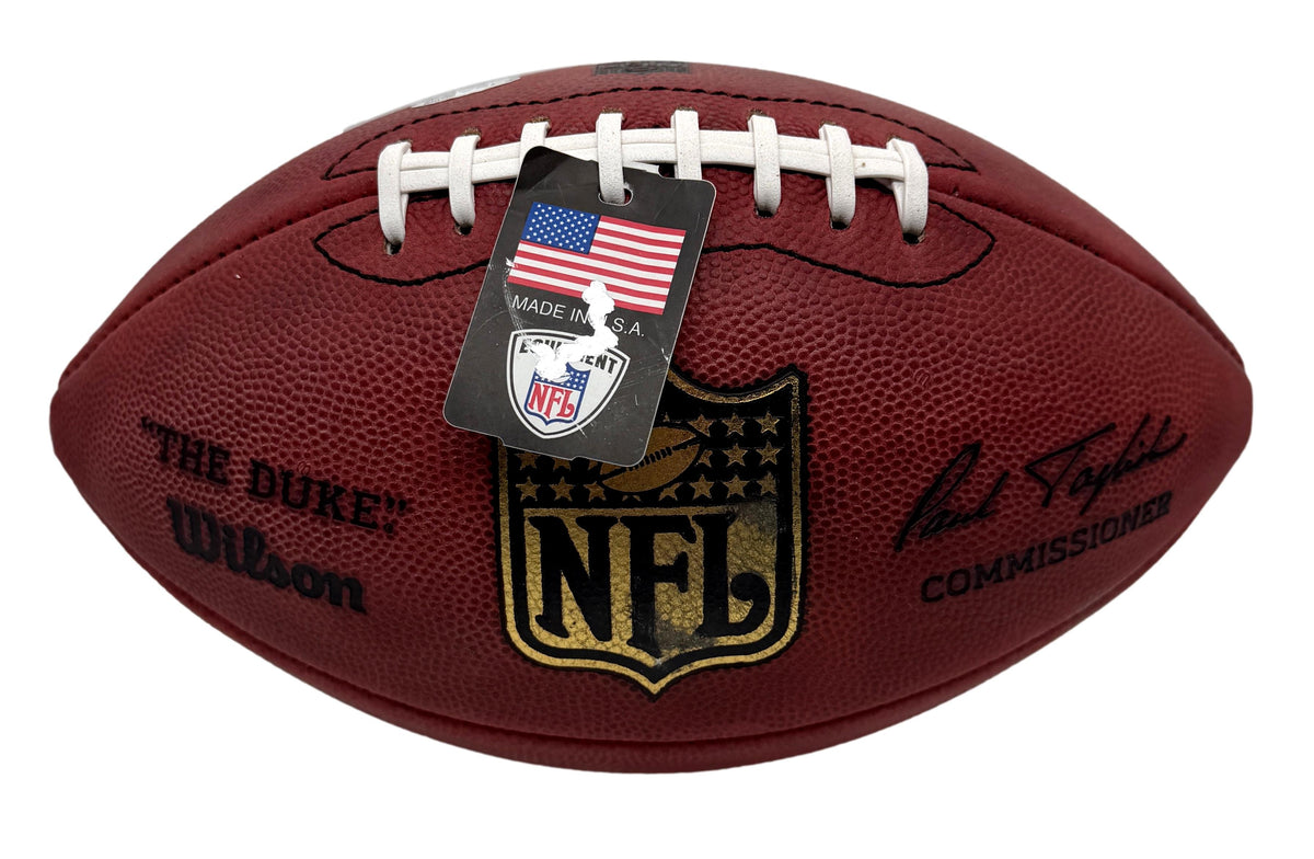 Fred Biletnikoff HOF Signed Official Wilson NFL Football Raiders JSA 214114